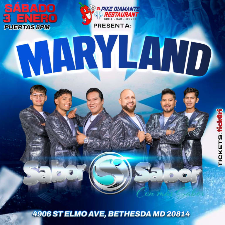 Event - Grupo Sabor Sabor Bolivia !! “Maryland” Unica presentación  - Bethesda, MD - Sat, January 3, 2026} | concert tickets