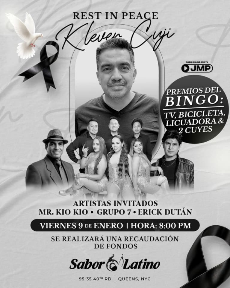 Event - RECAUDACIÓN DE FONDOS FAMILIA CUJI | Sabor Latino - Queens, New York - January 9, 2026 | concert tickets