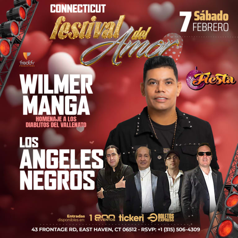 Event -  Wilmer Manga & Los Angeles Negros - East Haven, Connecticut - February 7, 2026 | concert tickets