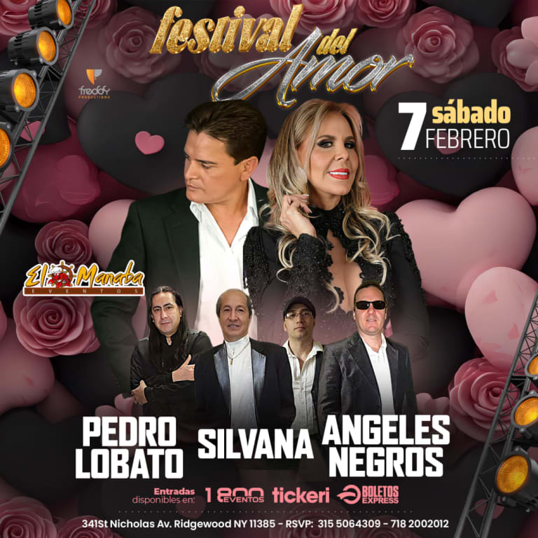 Event - Silvana, Pedro Lobato & Angeles Negros en Brooklyn  - Ridgewood, New York - February 7, 2026 | concert tickets