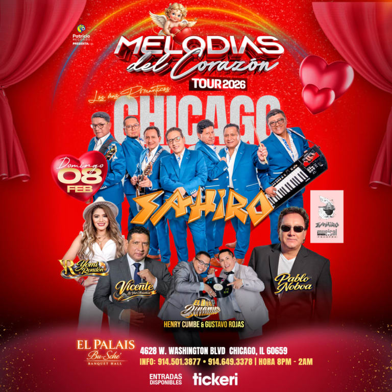 Event - MELODIAS DEL CORAZON TOUR 2026 - Chicago IL - Chicago, Illinois - February 8, 2026 | concert tickets