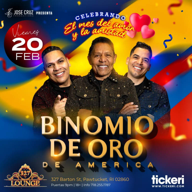 Event - Binomio de Oro en Rhode Island - Pawtucket, Rhode Island - February 20, 2026 | concert tickets