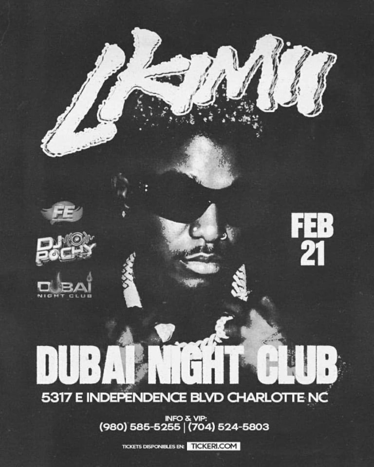 Event - L Kimii - Charlotte, NC - Sat, February 21, 2026} | concert tickets