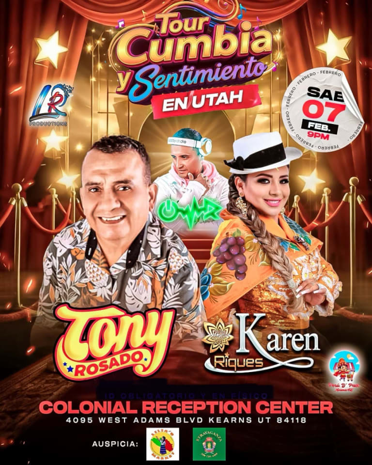 Event - TONY ROSADO Y KAREN RIQUES EN CONCIERTO - Kearns, Utah - 7 de febrero de 2026 | concert tickets
