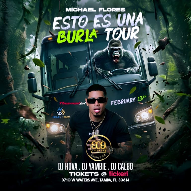 Event - Michael Flores en Tampa - Tampa, FL - Fri, February 13, 2026} | concert tickets