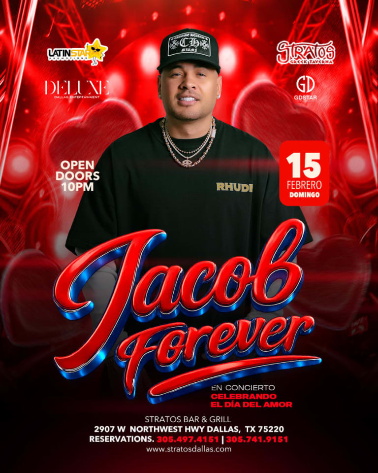Event - JACOB FOREVER  - Dallas, TX - dom, 15 de febrero de 2026} | concert tickets