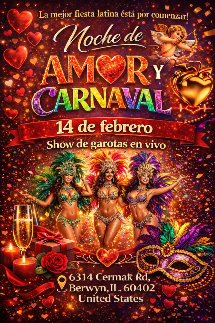 Event - Noche de Amor y carnaval  - Berwyn, IL - sáb, 14 de febrero de 2026} | concert tickets