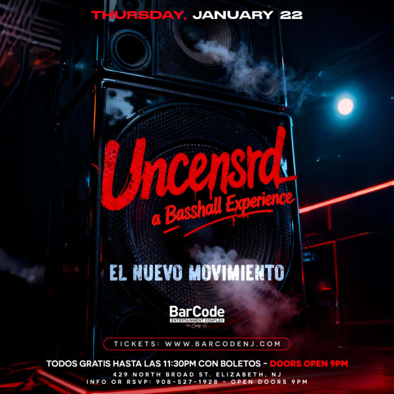 Event - BASSHALL THURSDAYS - Elizabeth, NJ - Thu, January 22, 2026} | concert tickets