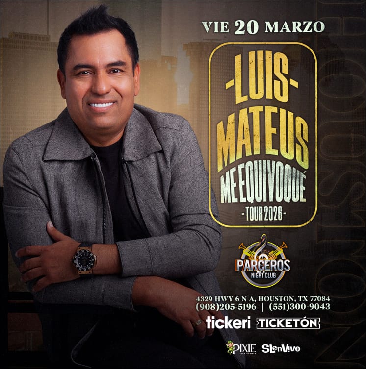 Event - LUIS MATEUS EL REY DEL SENTIMIENTO VALLENATO EN CONCIERTO!!! HOUSTON, TX - Houston, TX - vie, 20 de marzo de 2026} | concert tickets