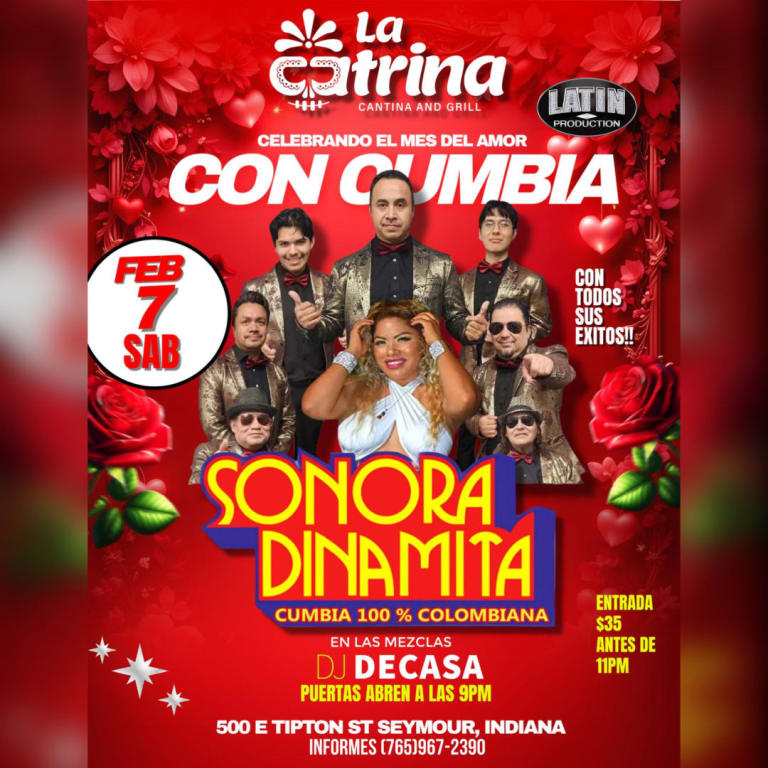 Event - La Sonora Dinamita en Concierto - Seymour, IN - sáb, 7 de febrero de 2026} | concert tickets