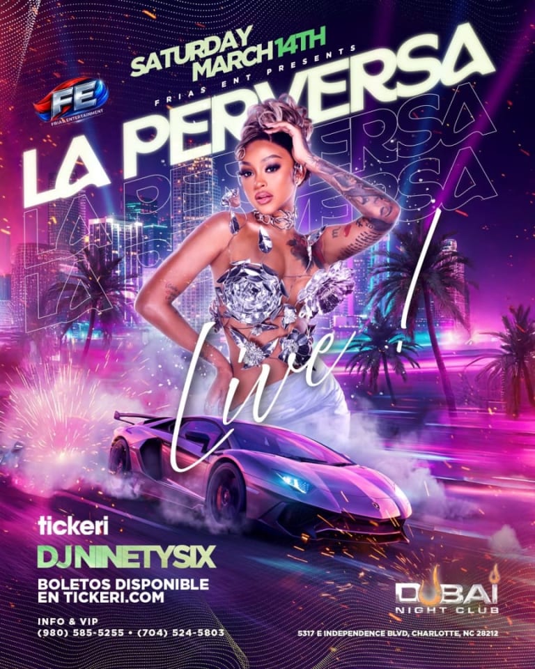 Event - La Perversa  - Charlotte, NC - Sat, March 14, 2026} | concert tickets