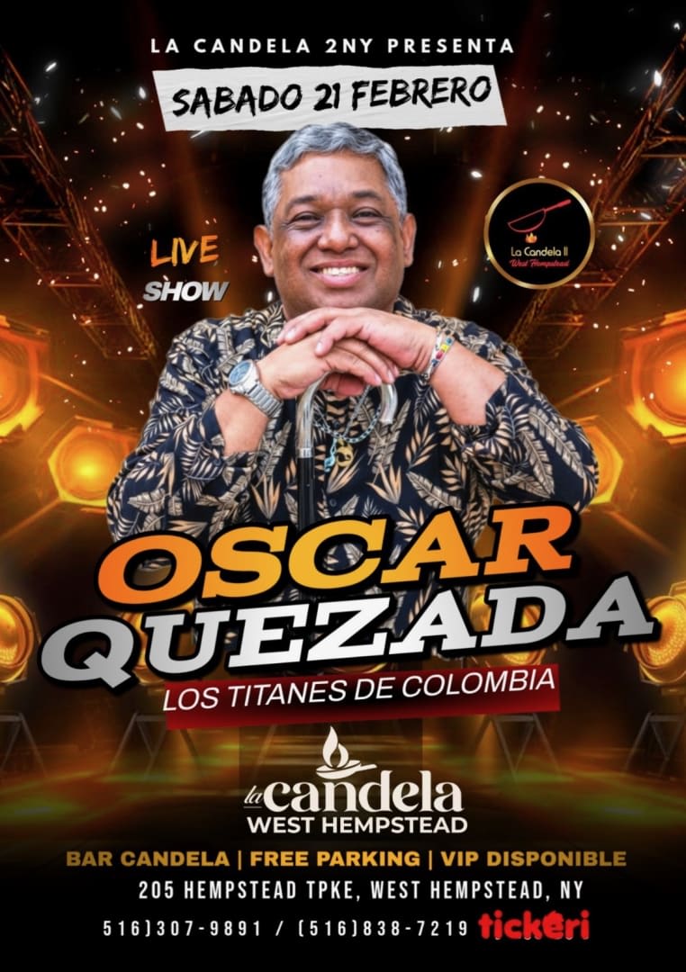 Event - OSCAR QUEZADA VIP  - West Hempstead, NY - sáb, 21 de febrero de 2026} | concert tickets