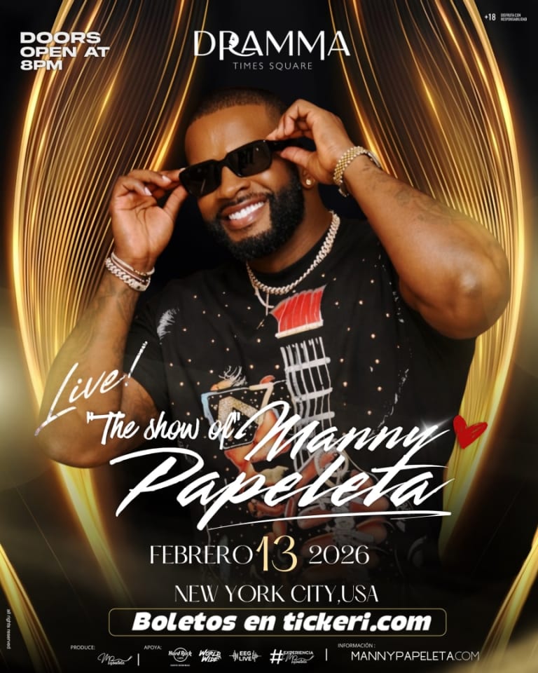 Event - The show of manny Papeleta  - New York, New York - 13 de febrero de 2026 | concert tickets