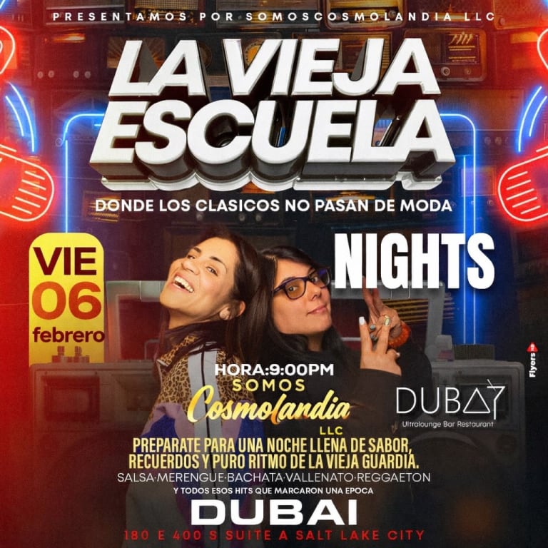 Event - La Vieja Escuela Nights SALT LAKE CITY - Salt Lake City, UT - Fri, February 6, 2026} | concert tickets
