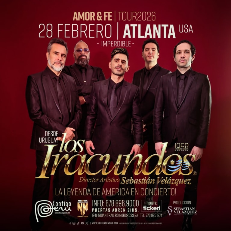 Event - Los Iracundos En Concierto | Tour Amor & Fe - Norcross, GA - Sat, February 28, 2026} | concert tickets