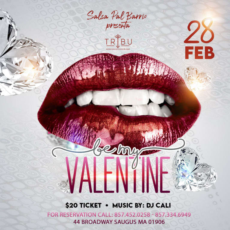 Event - SALSA PAL BARRIO ( PRESENTA ) BE MY VALENTINE - Saugus, MA - Sat, February 28, 2026} | concert tickets