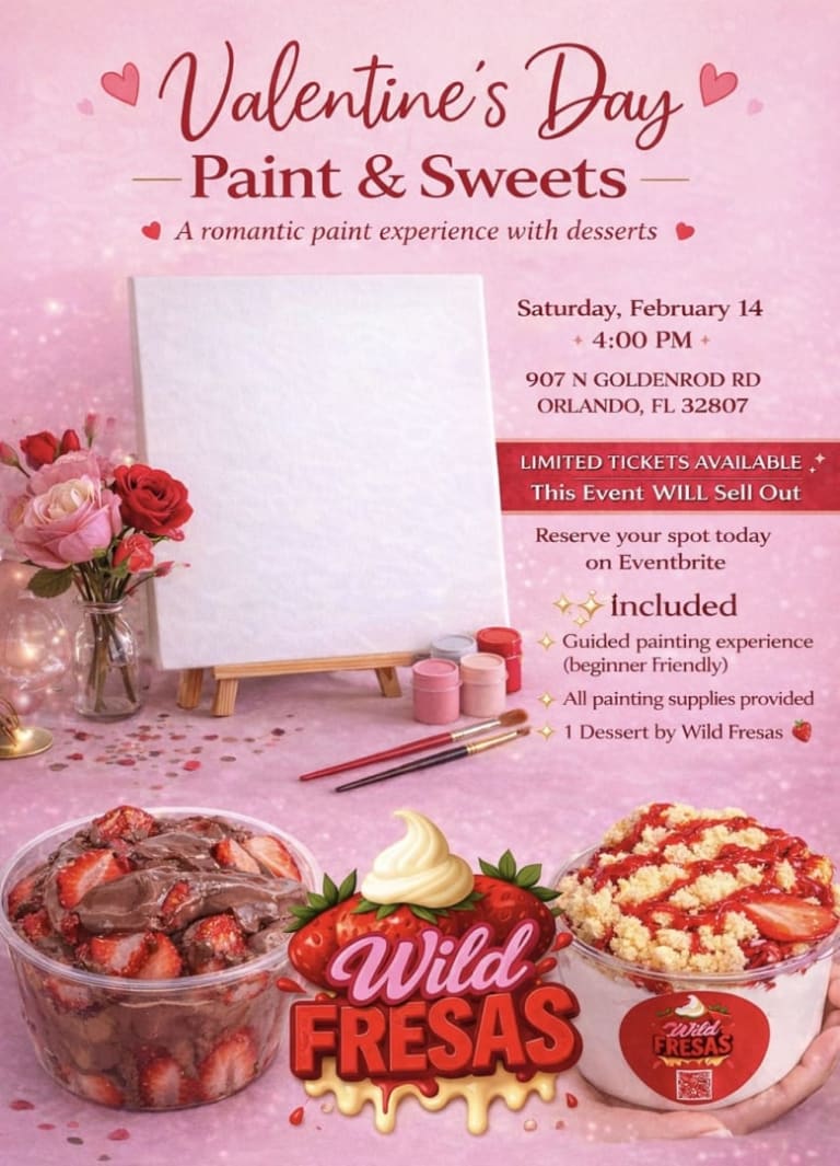 Event - Valentines Day Paint & Sweets  - Orlando, FL - sáb, 14 de febrero de 2026} | concert tickets