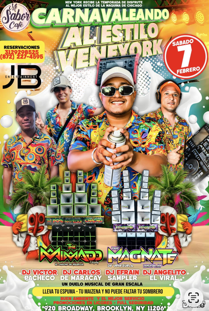 Event - CARNAVAL VALLENATO EN NEW YORK  - Brooklyn, NY - Sat, February 7, 2026} | concert tickets