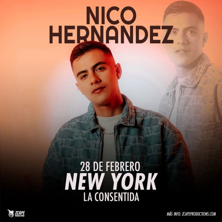 Event - Nico Hernandez en concierto en New York - Maspeth , NY - Sat, February 28, 2026} | concert tickets