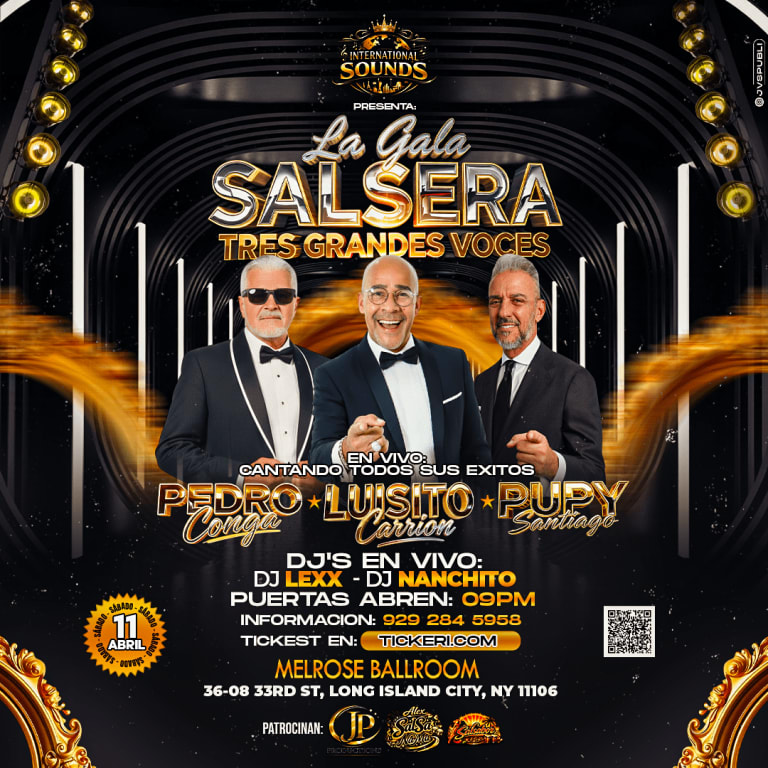 Event - LA GALA SALSERA - New York, NY - Sat, April 11, 2026} | concert tickets