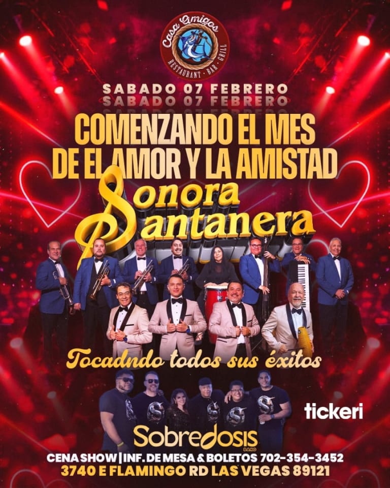 Event - Sonora Santanera | Concierto Bailable | Las Vegas nv  - Las Vegas, NV - Sat, February 7, 2026} | concert tickets