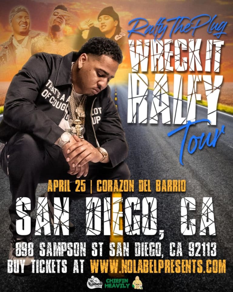 Event - Ralfy The Plug Wreck It Ralfy Tour - San Diego - San Diego, CA - sáb, 25 de abril de 2026} | concert tickets