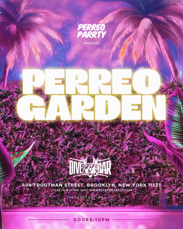Event - PERREO GARDEN - Latin & Reggaeton Brooklyn Dance Party NYC - Brooklyn, NY - Sat, March 28, 2026} | concert tickets