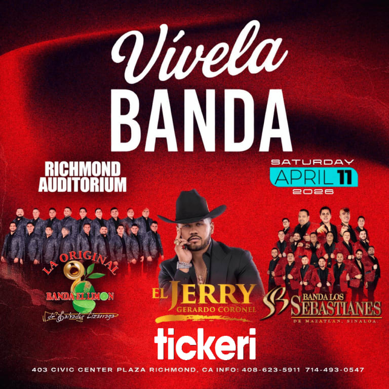 Event - Vive la Banda en Richmond - Richmond, CA - sáb, 11 de abril de 2026} | concert tickets