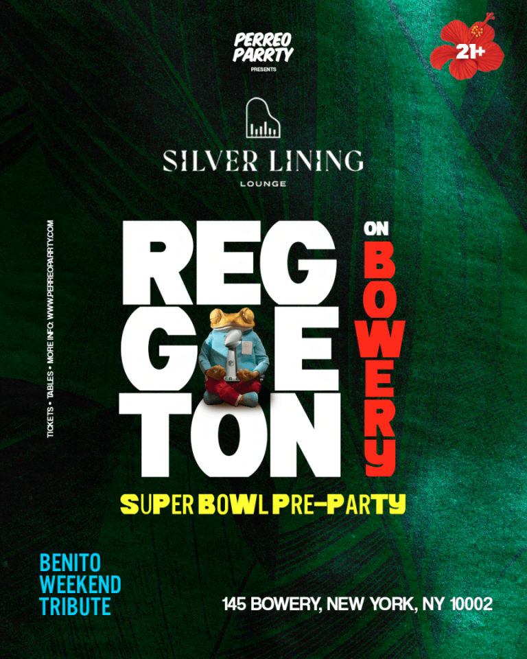 Event - REGGAETON ON BOWERY - Benito's Pre Super Bowl Tribute Party NYC - New York, NY - Sat, February 7, 2026} | concert tickets