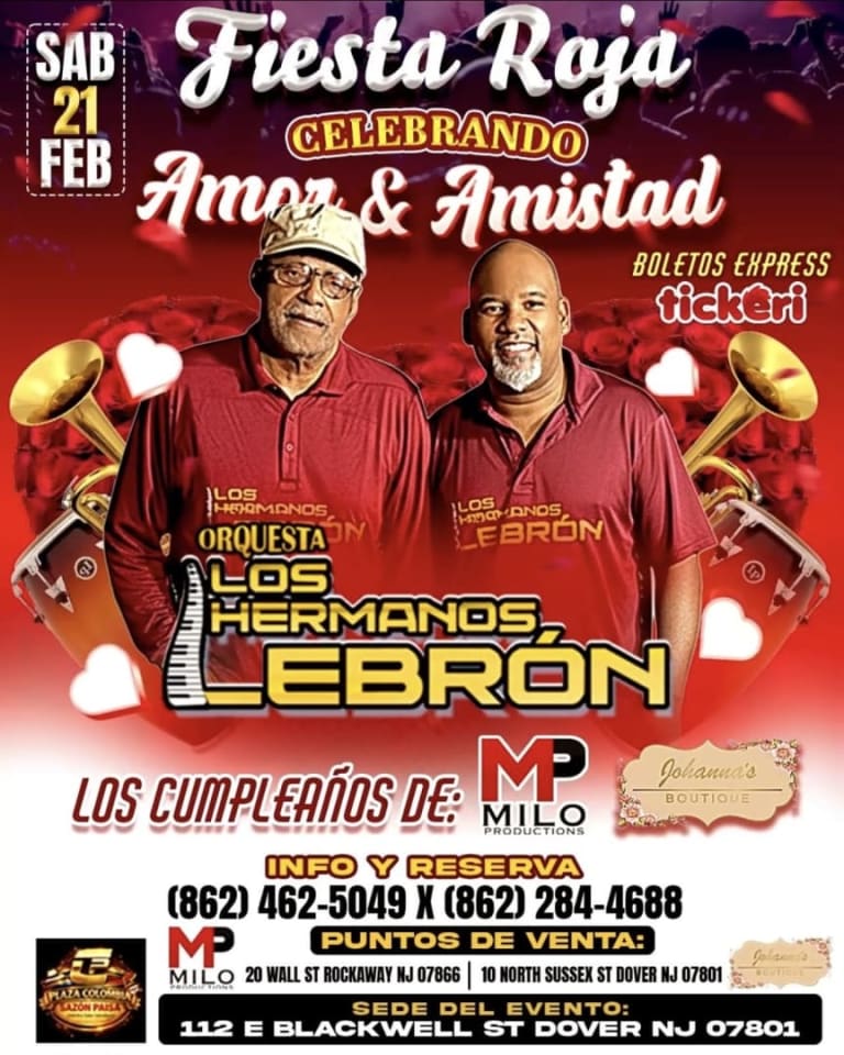 Event - Hermanos LeBron en vivo  - Dover, NJ - sáb, 21 de febrero de 2026} | concert tickets