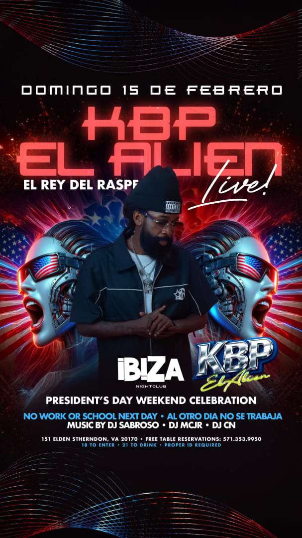Event - KBP EL REY DEL RASPE 🇭🇳EN IBIZA DE VA - Herndon, VA - dom, 15 de febrero de 2026} | concert tickets