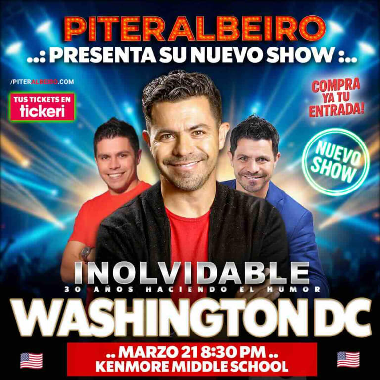 Event - Piter Albeiro En Washington DC 30 Aniversario - Arlington, VA - sáb, 21 de marzo de 2026} | concert tickets