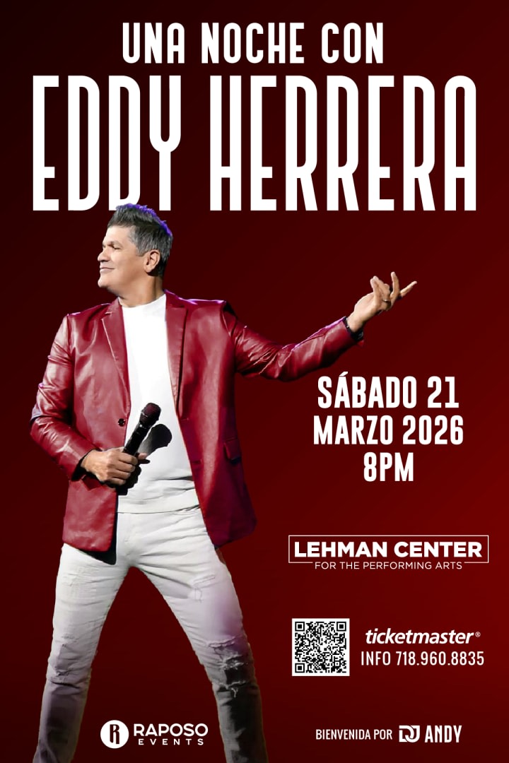 Event - UNA NOCHE CON EDDY HERRERA para todo New York  - Bronx, NY - sáb, 21 de marzo de 2026} | concert tickets