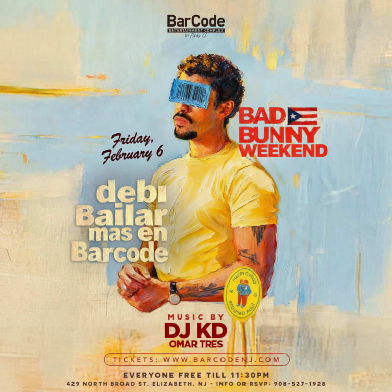Event - Debí Bailar Más en BarCode | Bad Bunny Weekend - Elizabeth, New Jersey - February 6, 2026 | concert tickets