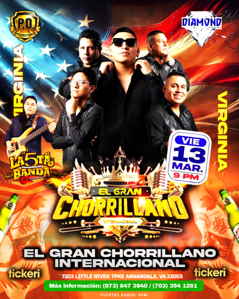 Event - El Gran Chorrillano - Annandale, Virginia - 13 de marzo de 2026 | concert tickets