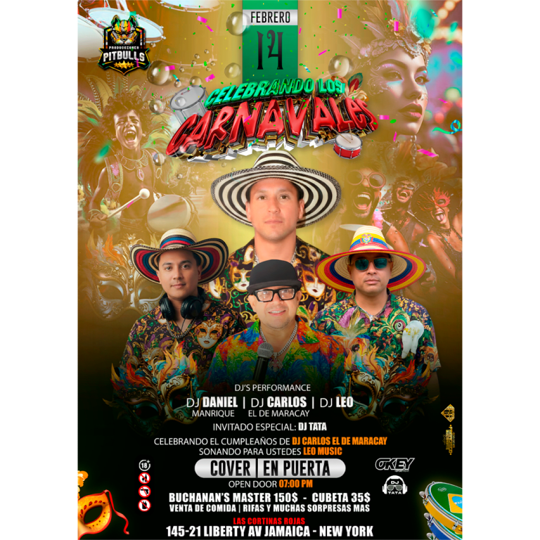 Event - Amor y carnaval  - jamaica, NY - sáb, 14 de febrero de 2026} | concert tickets