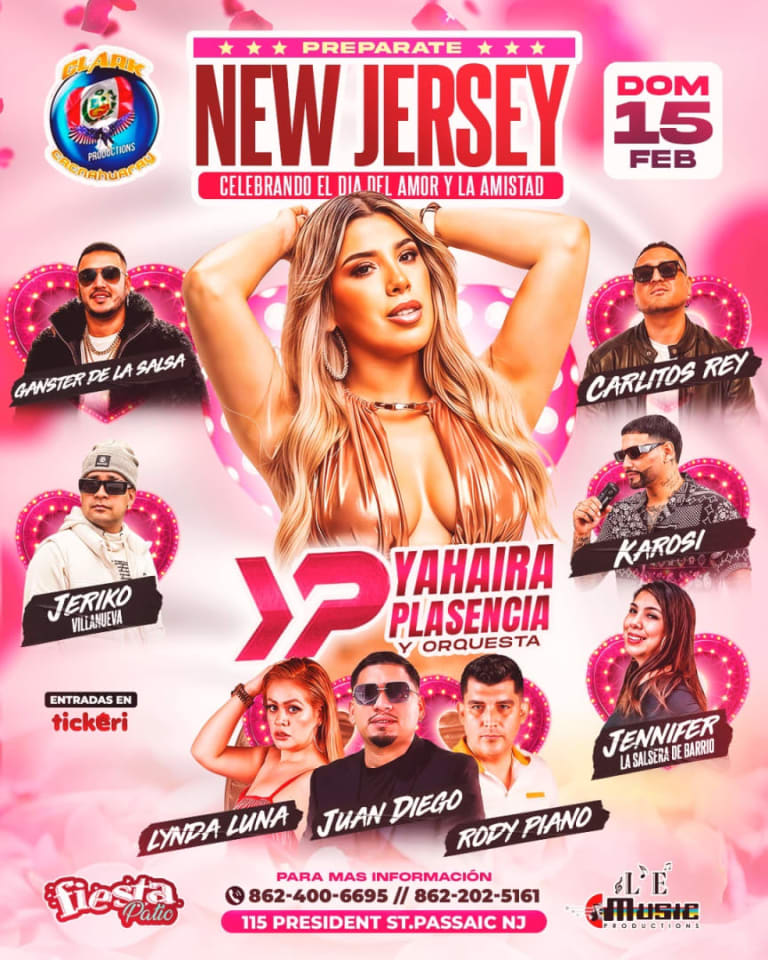 Event - Yahaira Plasencia en concierto - Passaic, NJ - dom, 15 de febrero de 2026} | concert tickets