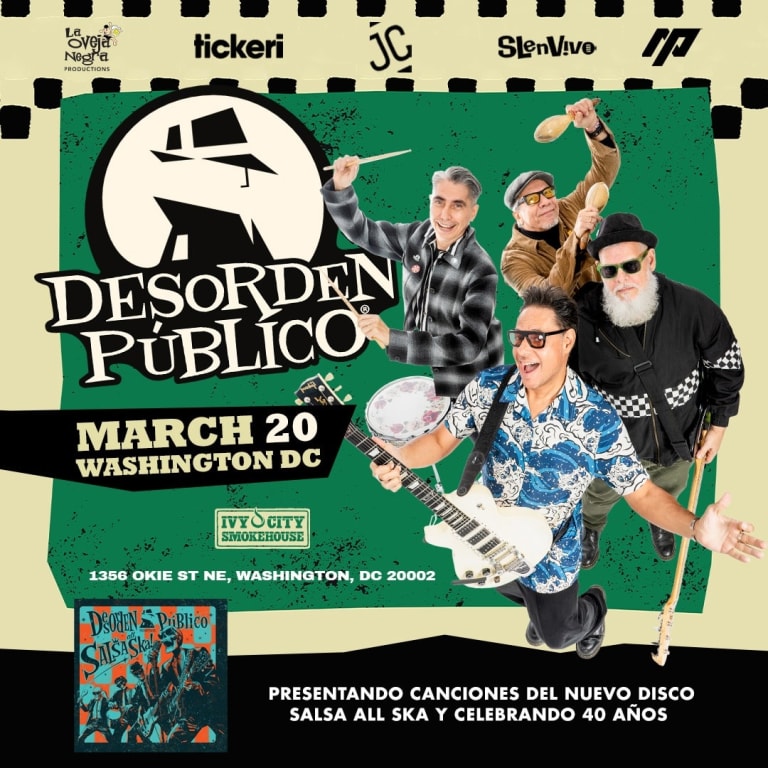 Event - Desorden Publico en concierto en Washington - Washington, District Of Columbia - 20 de marzo de 2026 | concert tickets