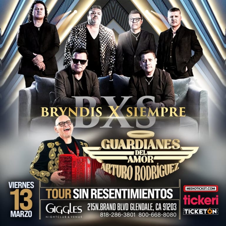 Event - BXS Bryndis X Siempre en vivo en Los Angeles - Glendale, CA - vie, 13 de marzo de 2026} | concert tickets