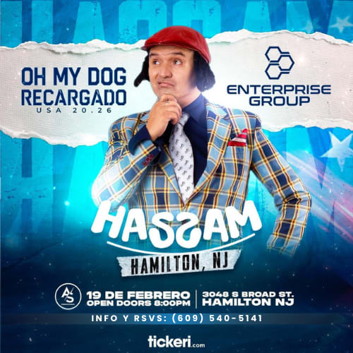 Event - !! OH MY DOG RECARGADO !! ... HASSAM - Hamilton Township, NJ - jue, 19 de febrero de 2026} | concert tickets