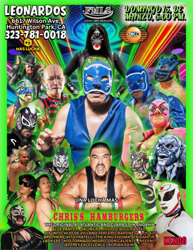 Event - CMll en Los Angeles  Blue Panter  - Huntington Park, California - March 15, 2026 | concert tickets