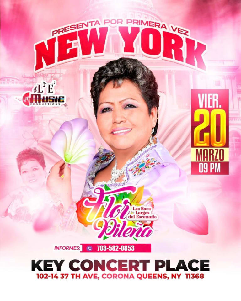 Event - FLOR PILEÑA en NEW YORK - Queens, NY - Fri, March 20, 2026} | concert tickets