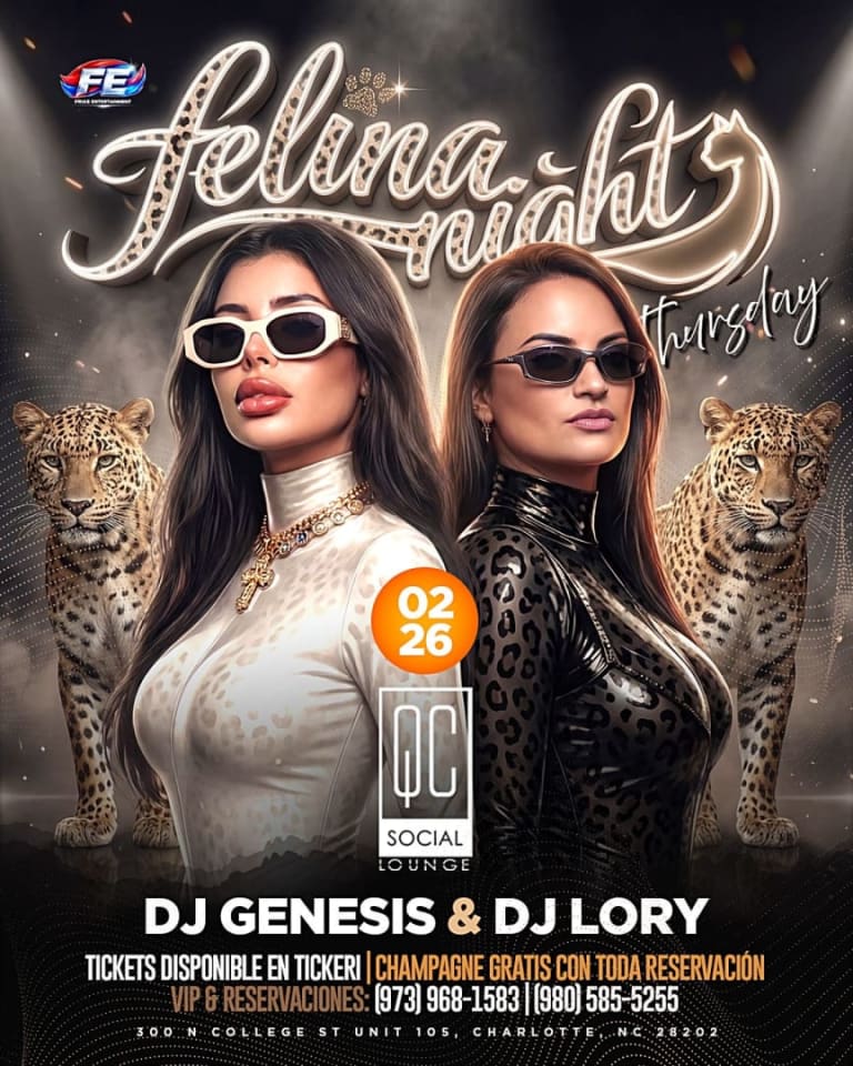 Event - Felina nights - Charlotte, NC - Thu, February 26, 2026} | concert tickets
