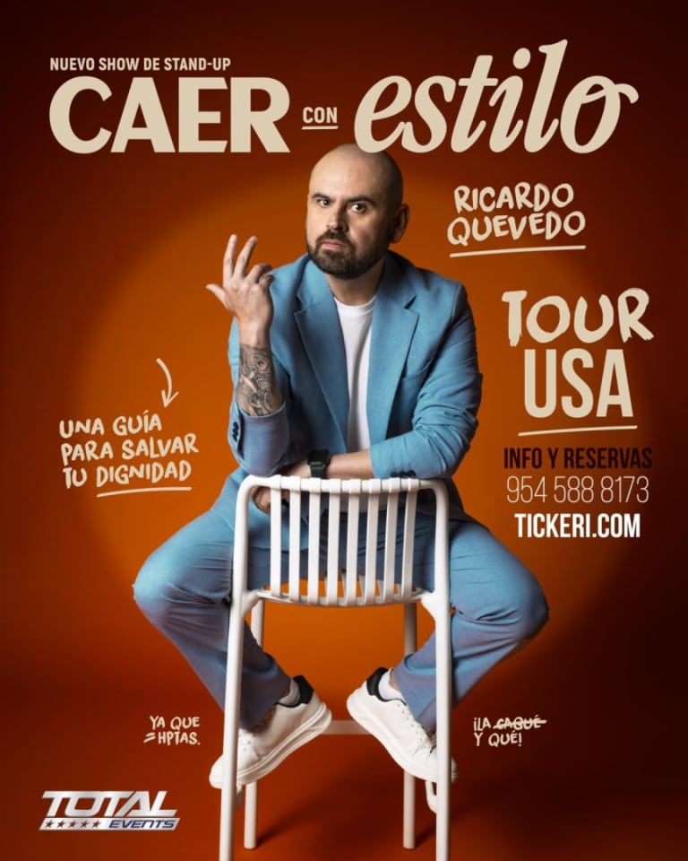 Event - Stand Up Ricardo Quevedo - Caer con Estilo - Milpitas - Milpitas, California - July 18, 2026 | concert tickets