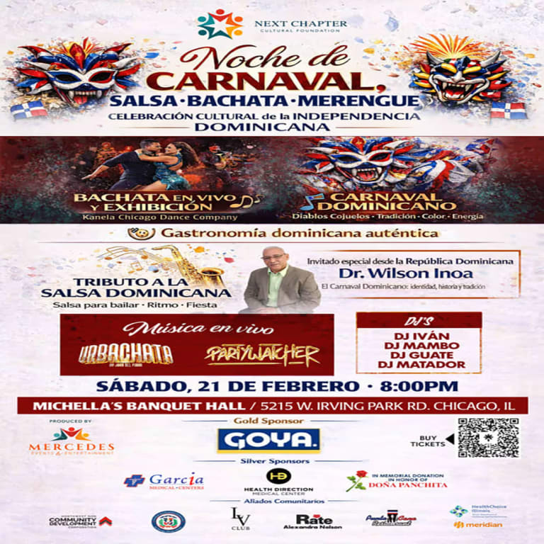 Event - Celebracion Cultural: Independencia Dominicana 2026 - Chicago, IL - sáb, 21 de febrero de 2026} | concert tickets