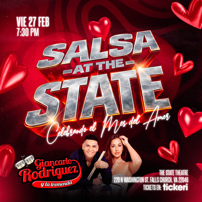 Event - Salsa at the State: Celebrando el mes del amor - Falls Church, VA - vie, 27 de febrero de 2026} | concert tickets