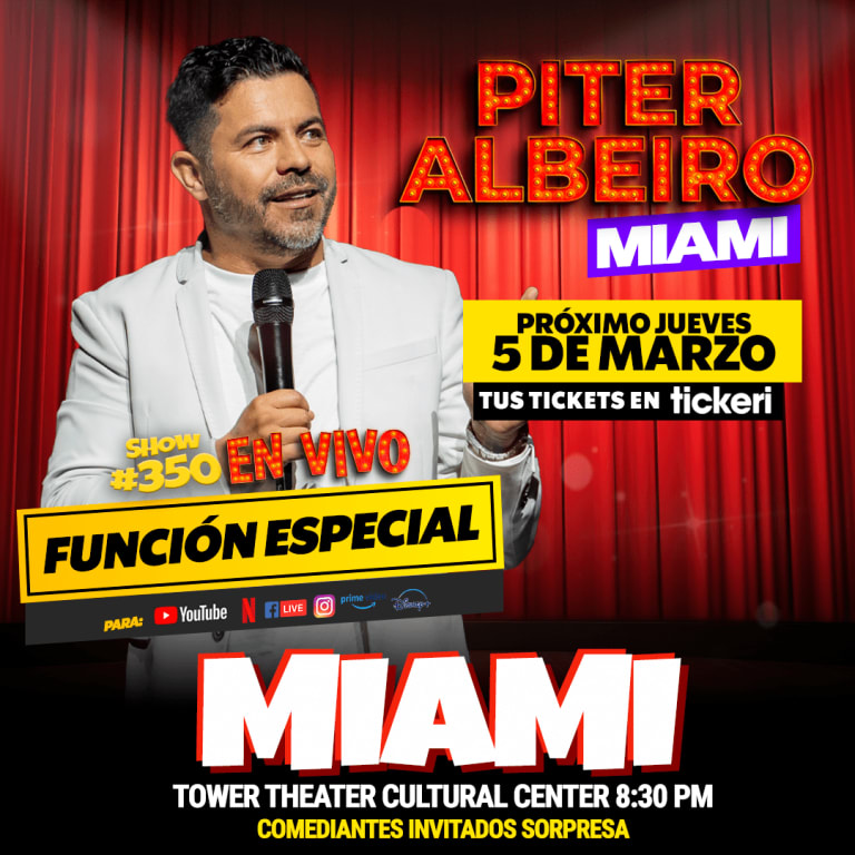 Event - Piter Albeiro "En VIvo" Función #350 Con Invitados Especiales - Miami, Florida - March 5, 2026 | concert tickets