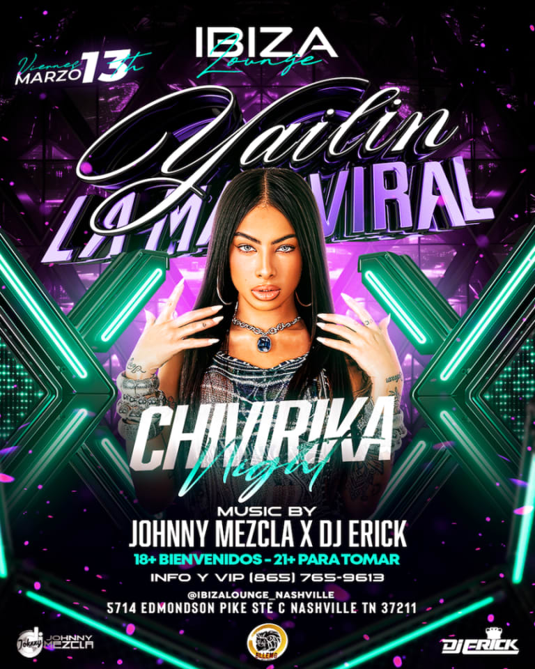 Event - YAILIN LA MAS VIRAL  - Nashville, Tennessee - March 13, 2026 | concert tickets