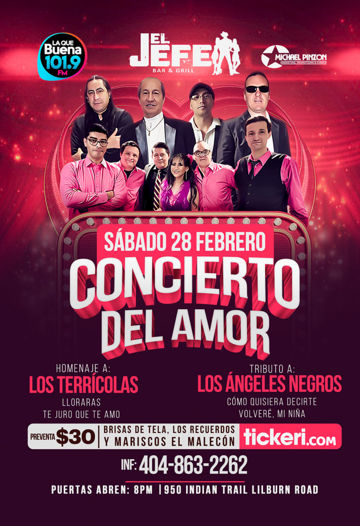 Event - CONCIERTO DEL AMOR - Lilburn, Georgia - February 28, 2026 | concert tickets
