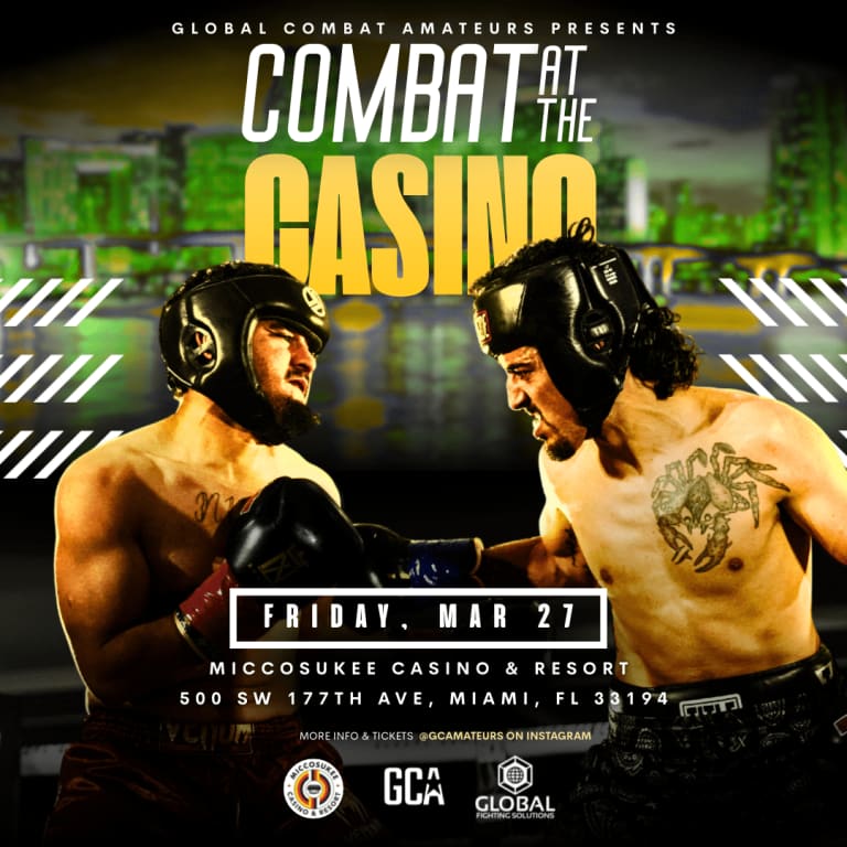 Event - Combat at the Casino  - Miami, Florida - March 27, 2026 | concert tickets